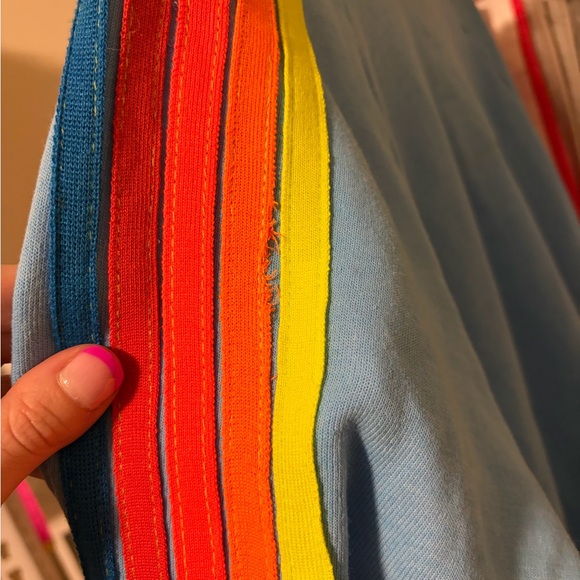 Aviator Nation Striped Cropped Sweatshirt - Picture 4 of 4